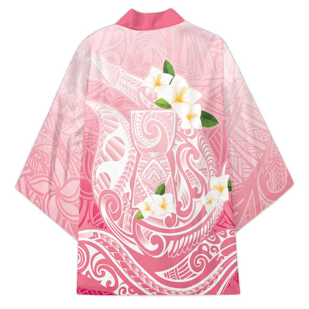 Guam Fishhook Mix Guasali Flowers Kimono Dreaming Coral