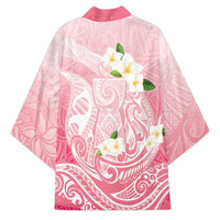 Guam Fishhook Mix Guasali Flowers Kimono Dreaming Coral
