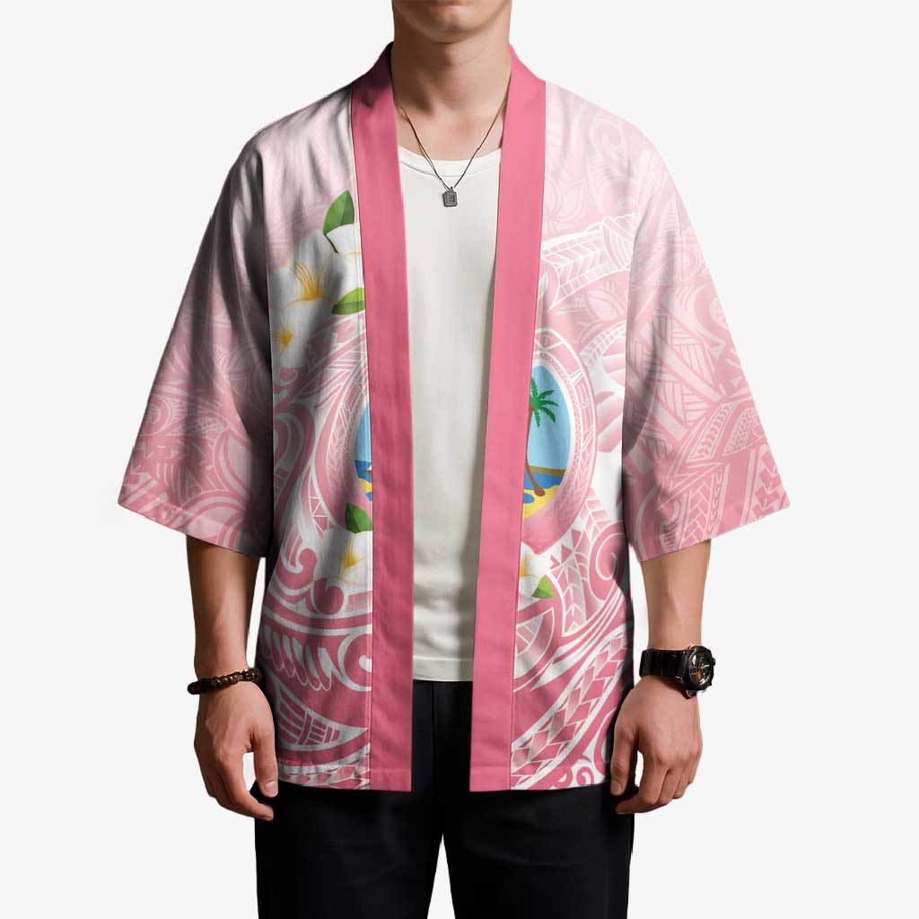 Guam Fishhook Mix Guasali Flowers Kimono Dreaming Coral