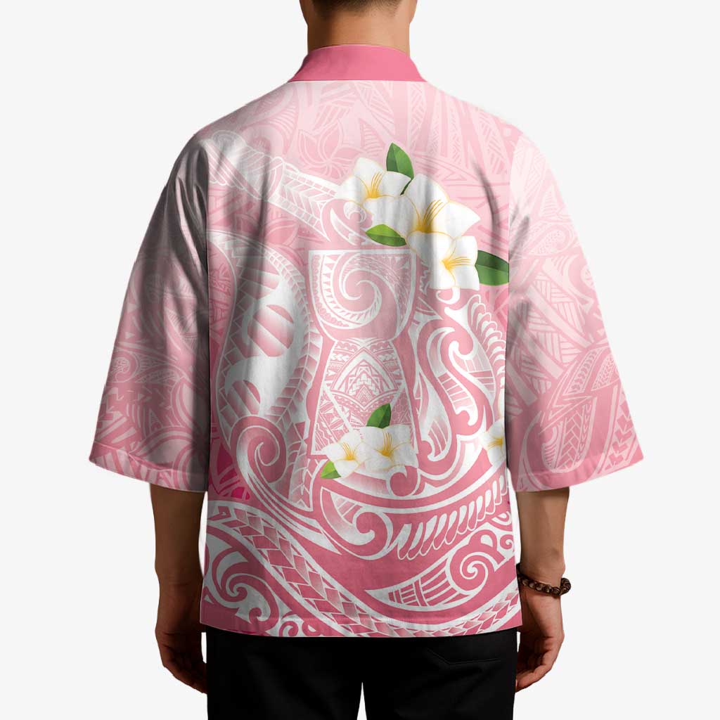 Guam Fishhook Mix Guasali Flowers Kimono Dreaming Coral