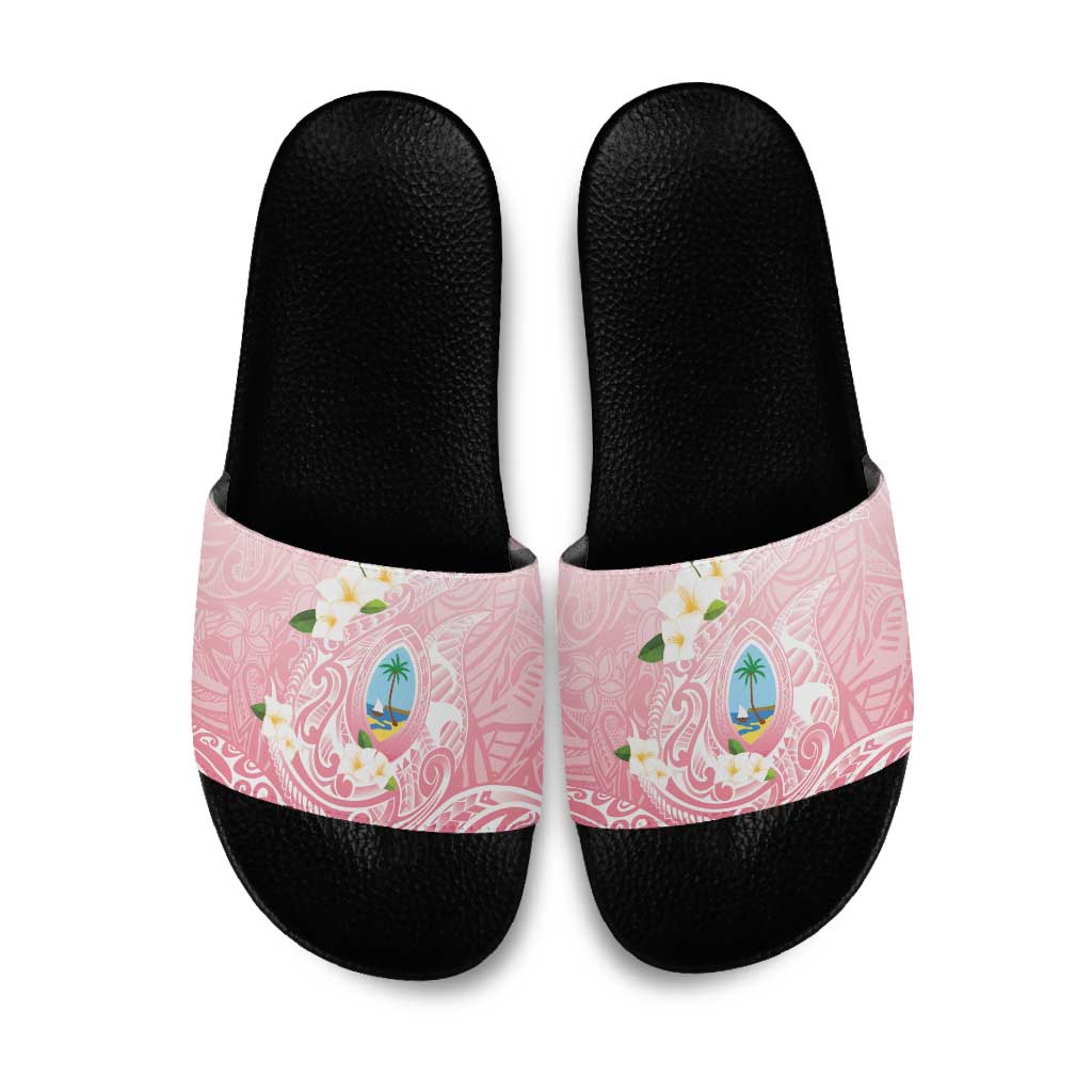 Guam Fishhook Mix Guasali Flowers Slide Sandals Dreaming Coral