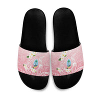 Guam Fishhook Mix Guasali Flowers Slide Sandals Dreaming Coral