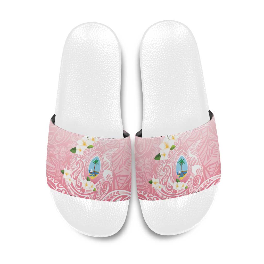 Guam Fishhook Mix Guasali Flowers Slide Sandals Dreaming Coral