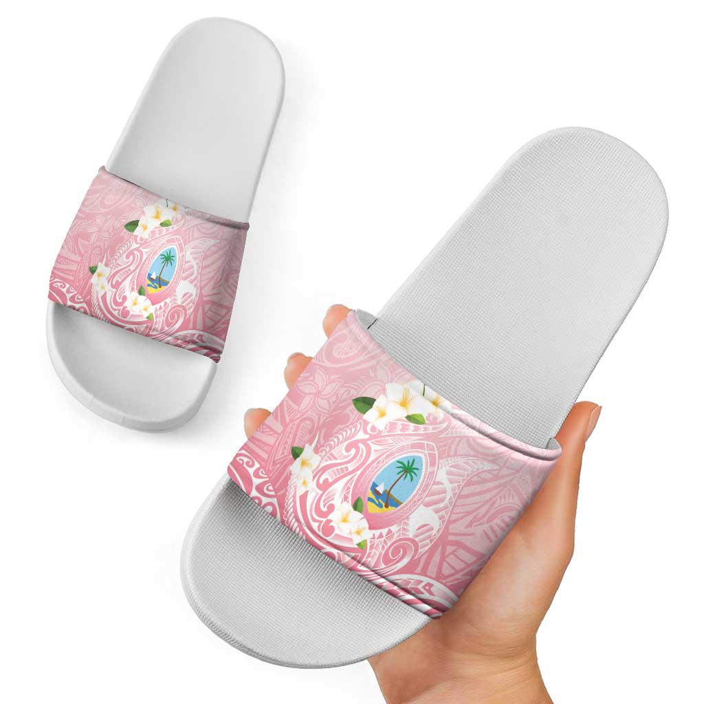 Guam Fishhook Mix Guasali Flowers Slide Sandals Dreaming Coral