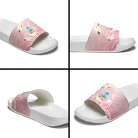 Guam Fishhook Mix Guasali Flowers Slide Sandals Dreaming Coral