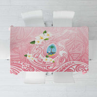 Guam Fishhook Mix Guasali Flowers Tablecloth Dreaming Coral