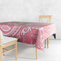 Guam Fishhook Mix Guasali Flowers Tablecloth Dreaming Coral