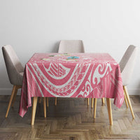 Guam Fishhook Mix Guasali Flowers Tablecloth Dreaming Coral