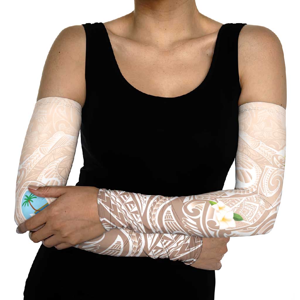 Guam Fishhook Mix Guasali Flowers Arm Sleeves Dreaming Hazel LT7 - Polynesian Pride