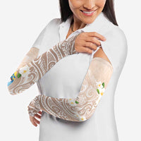 Guam Fishhook Mix Guasali Flowers Arm Sleeves Dreaming Hazel LT7 - Polynesian Pride