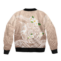 Guam Fishhook Mix Guasali Flowers Bomber Jacket Dreaming Hazel