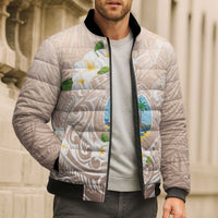 Guam Fishhook Mix Guasali Flowers Bomber Puffer Jacket Dreaming Hazel