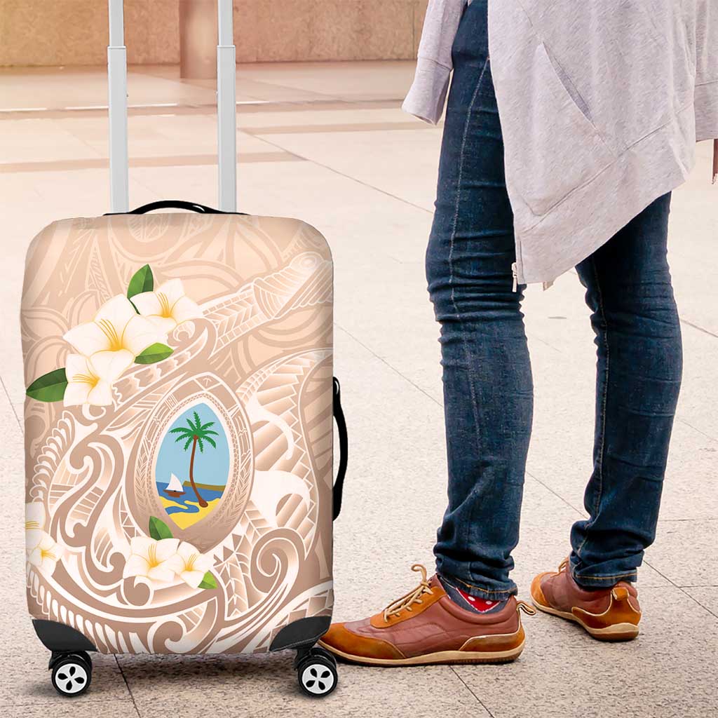 Guam Fishhook Mix Guasali Flowers Luggage Cover Dreaming Hazel