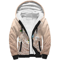 Guam Fishhook Mix Guasali Flowers Sherpa Hoodie Dreaming Hazel