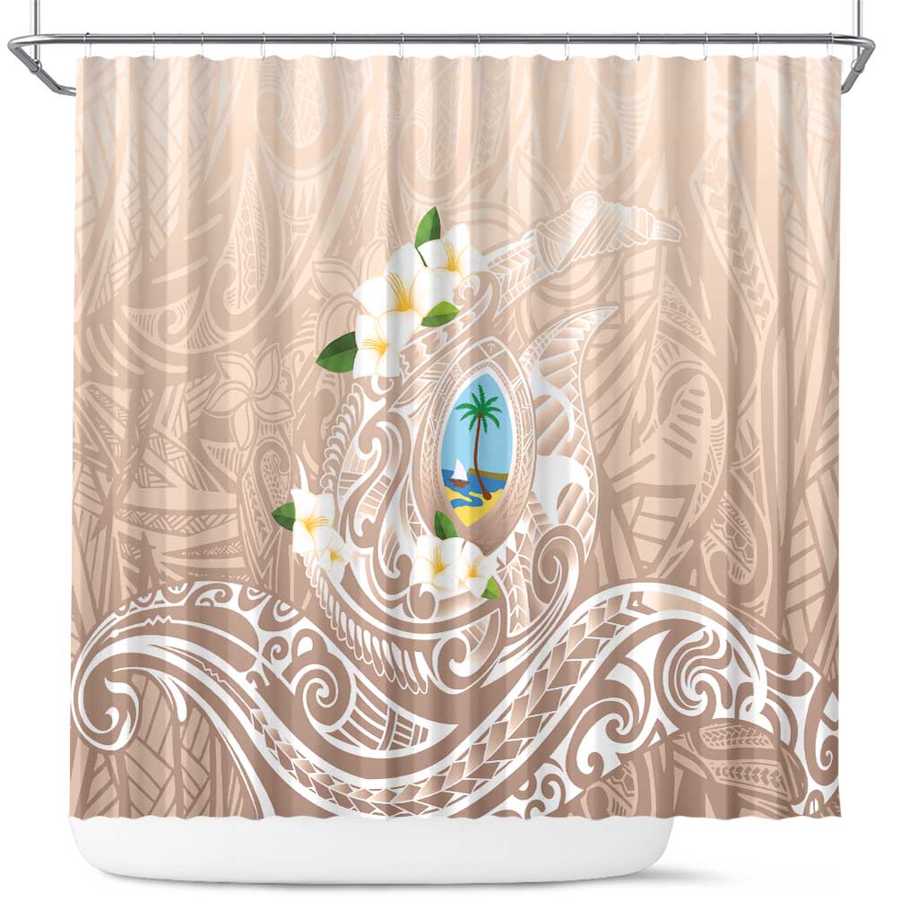 Guam Fishhook Mix Guasali Flowers Shower Curtain Dreaming Hazel
