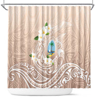 Guam Fishhook Mix Guasali Flowers Shower Curtain Dreaming Hazel
