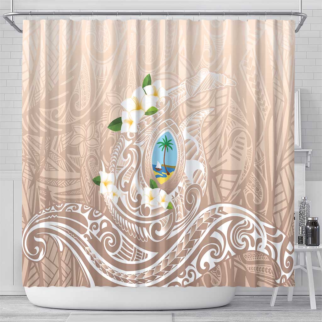 Guam Fishhook Mix Guasali Flowers Shower Curtain Dreaming Hazel