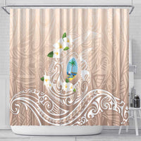 Guam Fishhook Mix Guasali Flowers Shower Curtain Dreaming Hazel