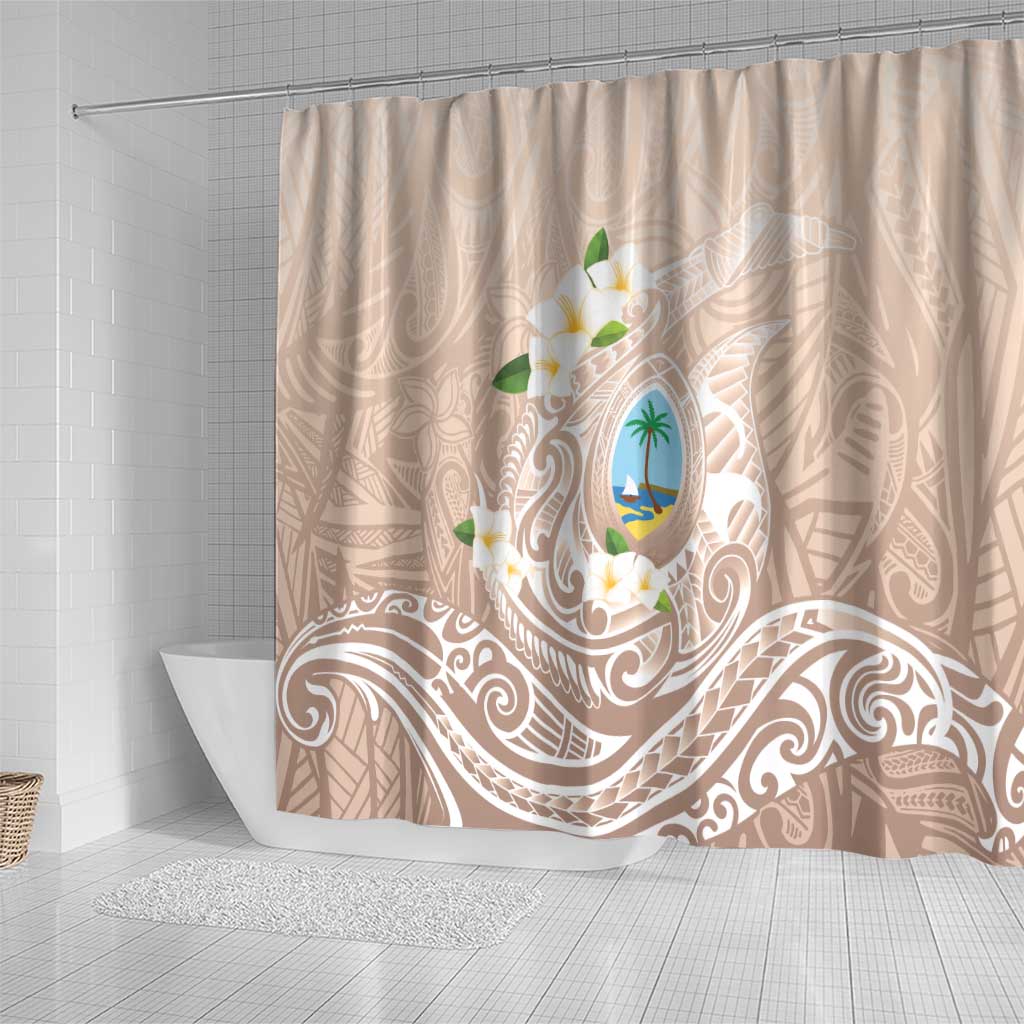 Guam Fishhook Mix Guasali Flowers Shower Curtain Dreaming Hazel
