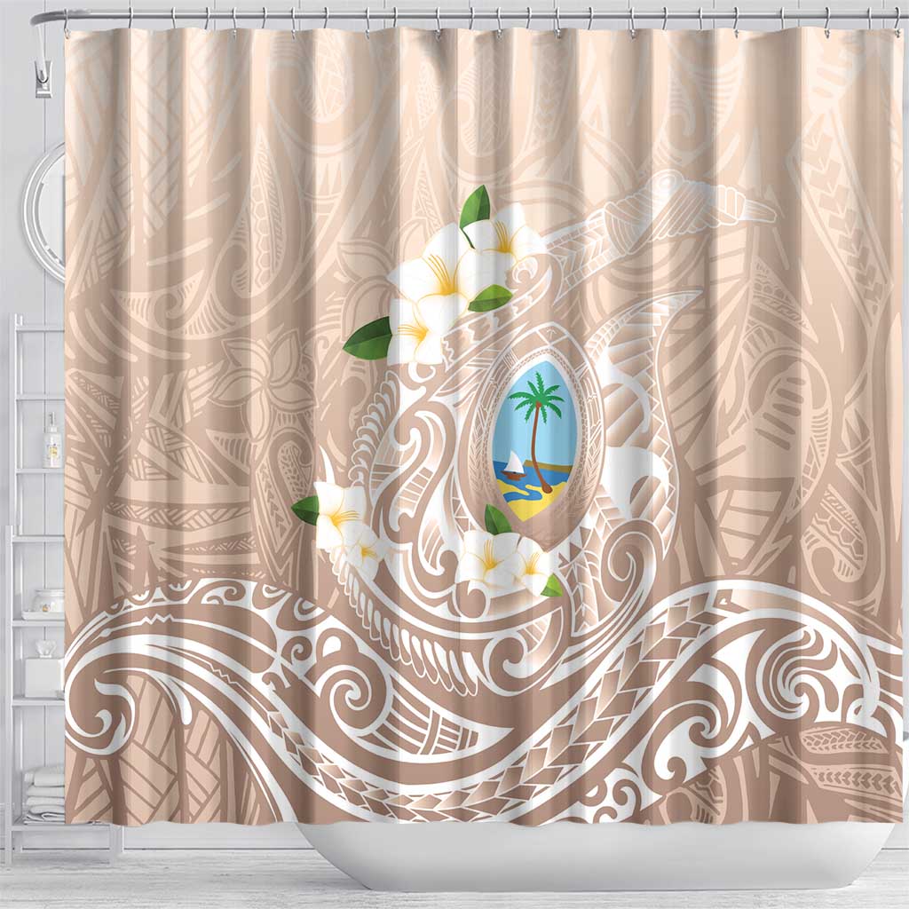 Guam Fishhook Mix Guasali Flowers Shower Curtain Dreaming Hazel