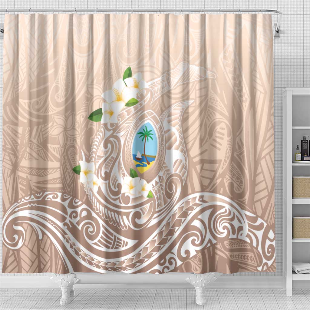 Guam Fishhook Mix Guasali Flowers Shower Curtain Dreaming Hazel