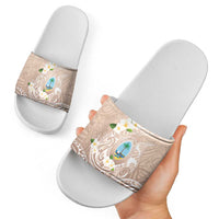 Guam Fishhook Mix Guasali Flowers Slide Sandals Dreaming Hazel