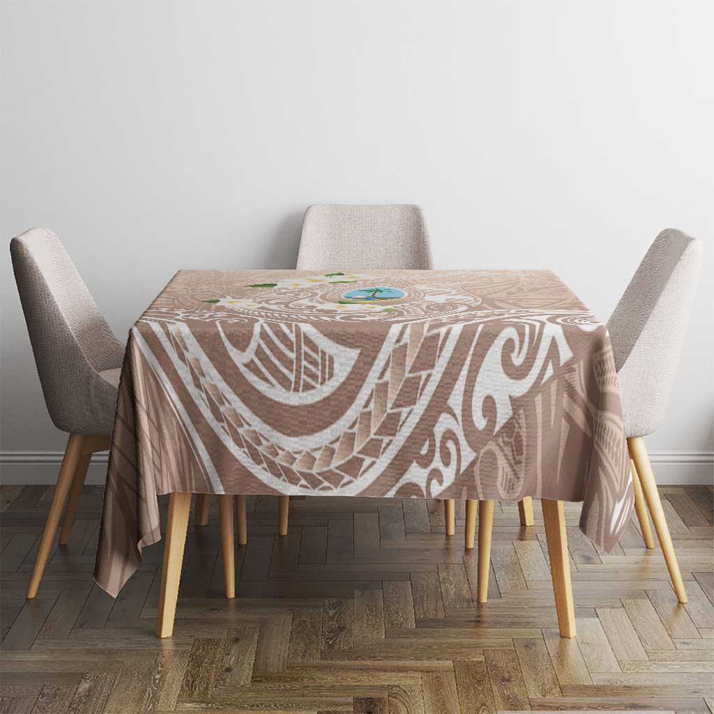 Guam Fishhook Mix Guasali Flowers Tablecloth Dreaming Hazel LT7 - Polynesian Pride