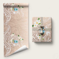 Guam Fishhook Mix Guasali Flowers Wrapping Paper Dreaming Hazel