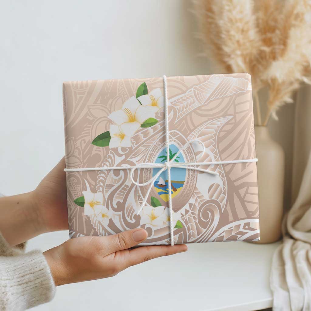 Guam Fishhook Mix Guasali Flowers Wrapping Paper Dreaming Hazel