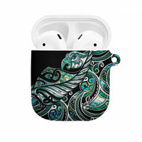 Maori Matariki - Manaia AirPods Case Emerald Paua Shell