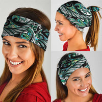 Maori Matariki - Manaia Neck Gaiter Emerald Paua Shell