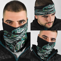Maori Matariki - Manaia Neck Gaiter Emerald Paua Shell
