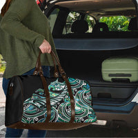 Maori Matariki - Manaia Travel Bag Emerald Paua Shell