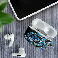 Maori Matariki - Manaia AirPods Case Galaxy Blue Paua Shell