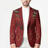 Aotearoa Maori Waikato Tainui Iwi Blazer Korowai Tukutuku Kaokao Motifs LT7 - Polynesian Pride