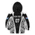 Personalised Fiji Rugby Kid Hoodie 2023 World Cup History Makers - Black Ver LT7 - Polynesian Pride