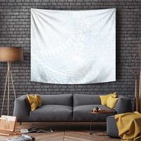 White Sunday Tapestry Plumeria Tatau Mix Tapa