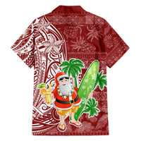 Hawaii Christmas Mele Kalikimaka Family Matching Puletasi Dress and Hawaiian Shirt Santa Claus LT7 - Polynesian Pride