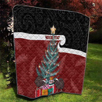 Personalised New Zealand Maori Christmas Quilt Xmas Fern Mix Kowhawhai LT7 - Polynesian Pride