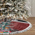 Personalised New Zealand Maori Christmas Tree Skirt Xmas Fern Mix Kowhawhai