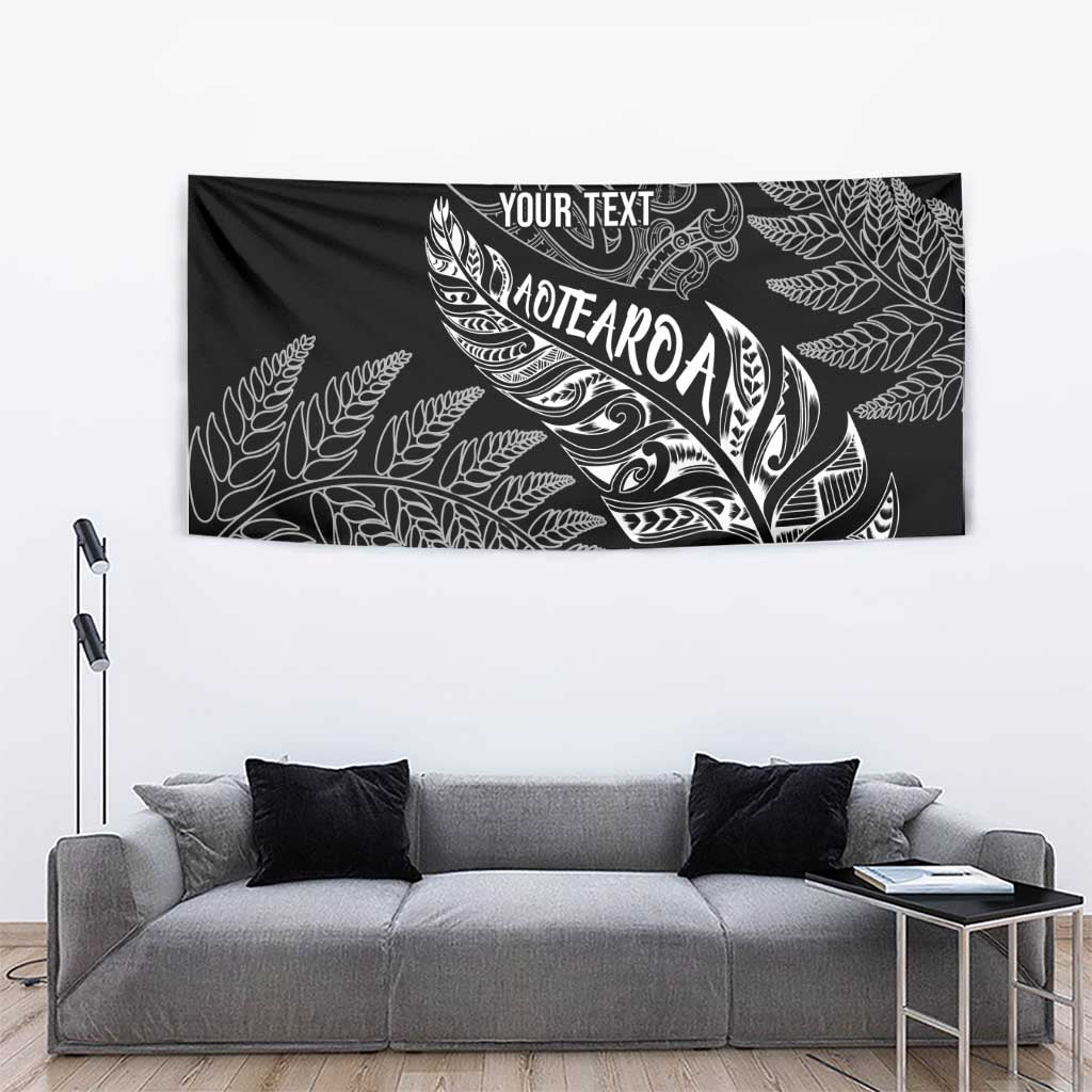 Aotearoa Personalized Lawn Bowls Maori Tapestry New Zealand Black Tribal Silver Fern - Polynesian Pride