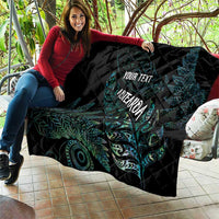 Aotearoa Personalized Lawn Bowls Maori Quilt New Zealand Paua Shell Tribal Silver Fern - Polynesian Pride