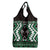 Personalised Taniko Motifs Aotearoa Grocery Bag Waitangi Kowhaiwhai Kiwi - Green