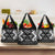 Personalised Taniko Motifs Aotearoa Grocery Bag Waitangi Kowhaiwhai Kiwi - Monochrome