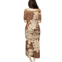 Samoa Women's Day Puletasi Tiale Flower Mix Siapo Tapa LT7 - Polynesian Pride