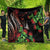 Aloha Hawaii Manta Rays Quilt Red Ohia Lehua