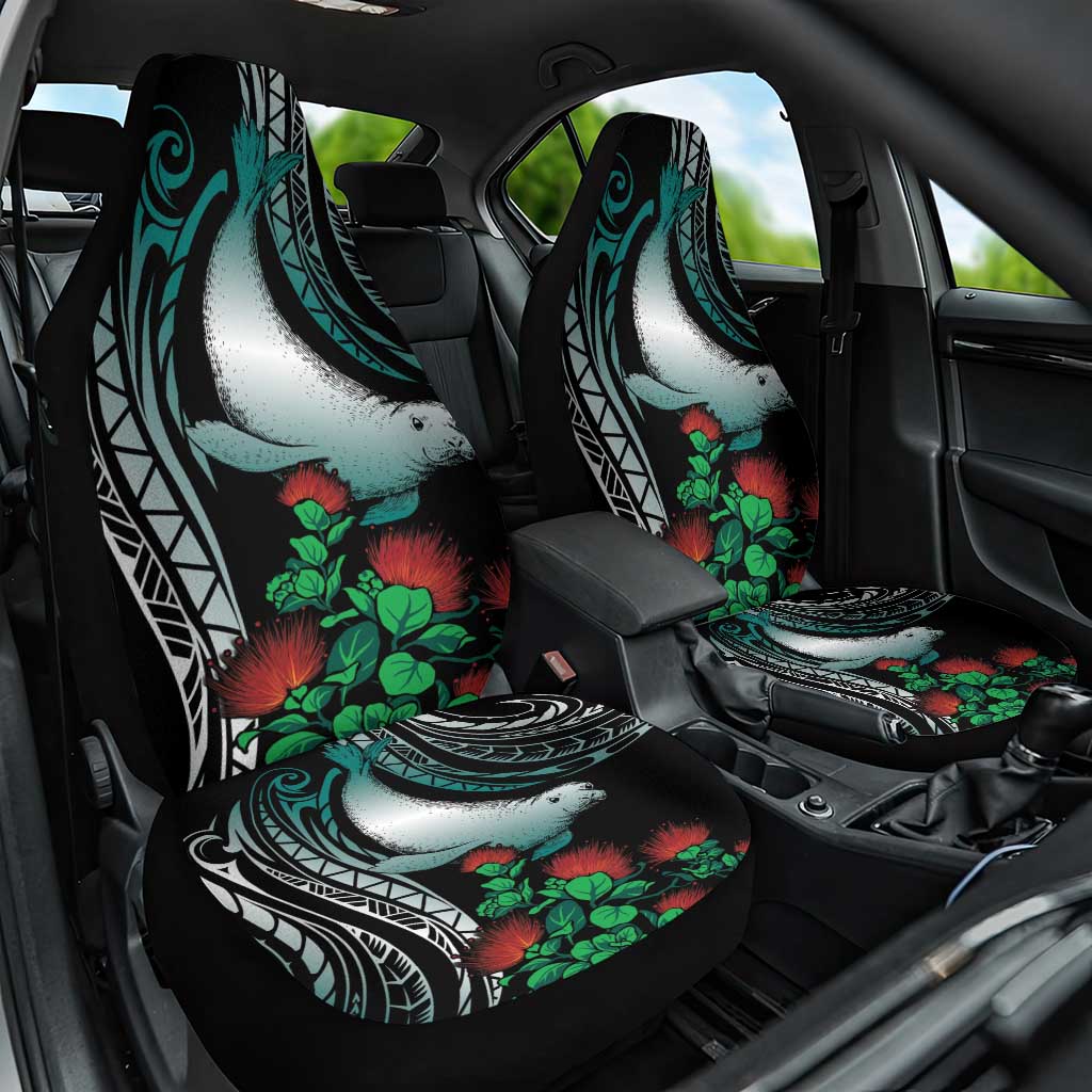Aloha Hawaii Monk Seal Car Seat Cover Mix Ohia Lehua