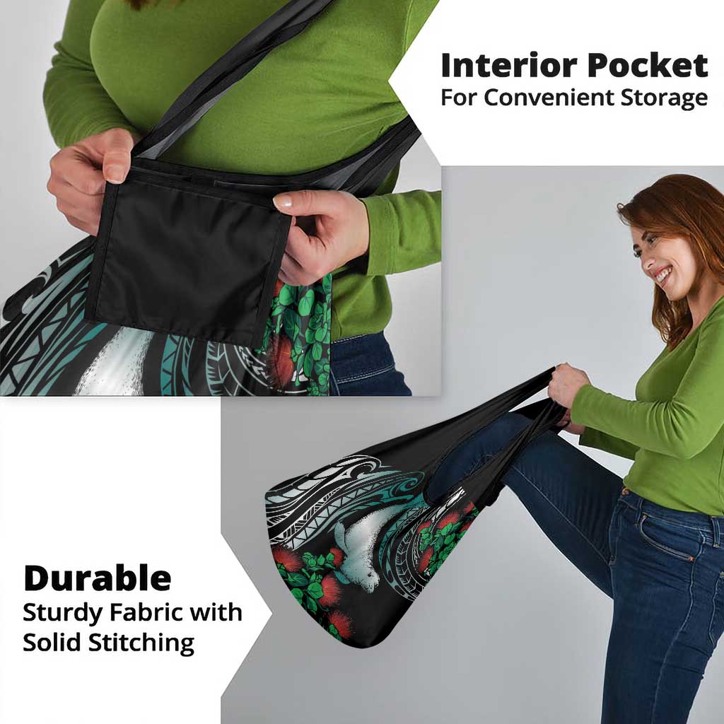 Aloha Hawaii Monk Seal Grocery Bag Mix Ohia Lehua