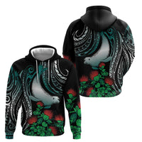 Aloha Hawaii Monk Seal Hoodie Mix Ohia Lehua