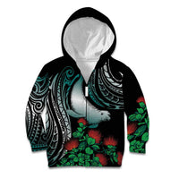 Aloha Hawaii Monk Seal Kid Hoodie Mix Ohia Lehua